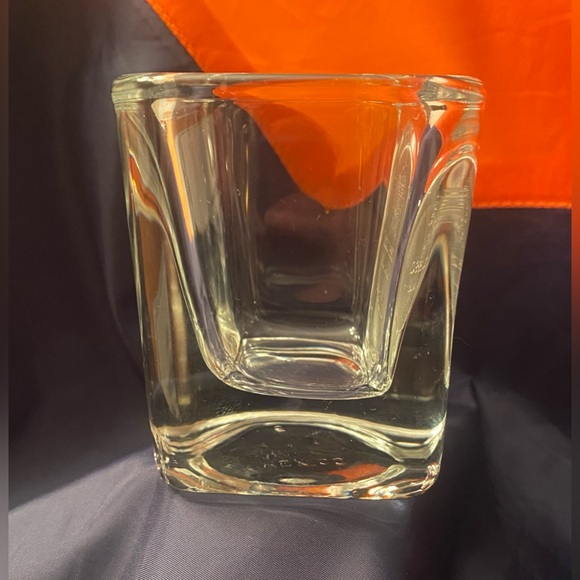 Chicago Bears Shot Glass, NFL, Squared Design, Pewter Insignia - Picture 2 of 6